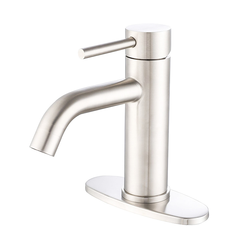 304 Stainless Steel Chrome Bathroom Sink Faucet Buy Stainless Steel